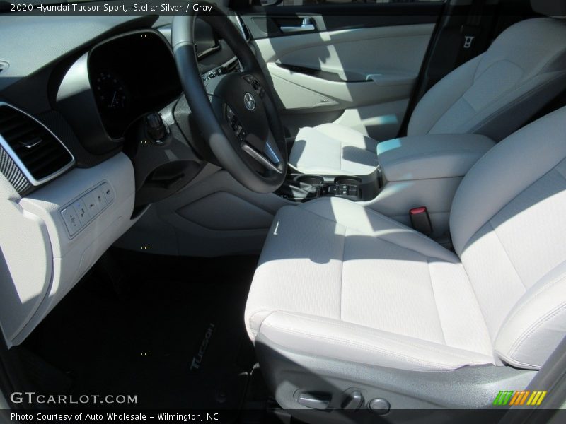 Stellar Silver / Gray 2020 Hyundai Tucson Sport
