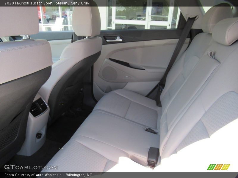 Stellar Silver / Gray 2020 Hyundai Tucson Sport