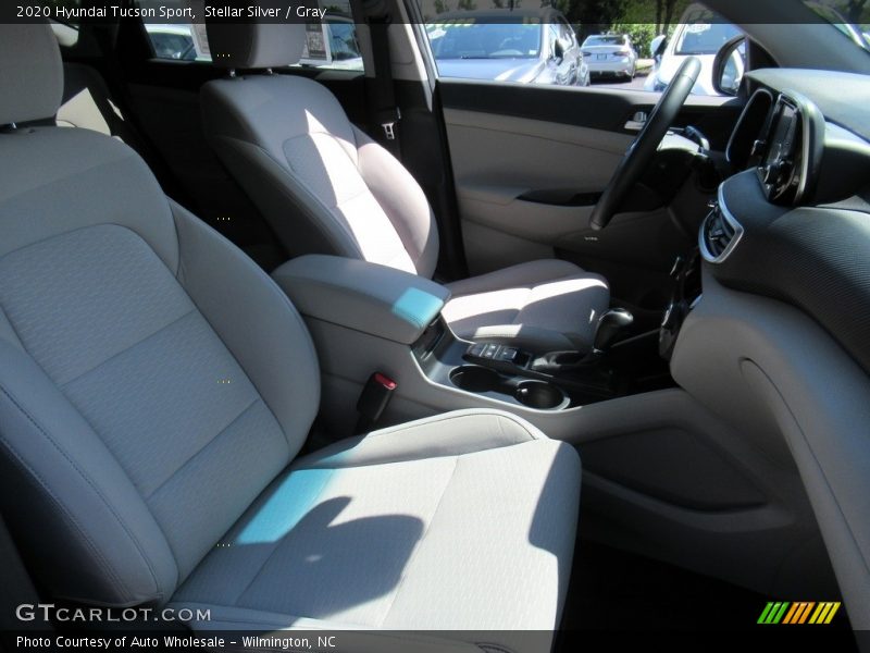 Stellar Silver / Gray 2020 Hyundai Tucson Sport