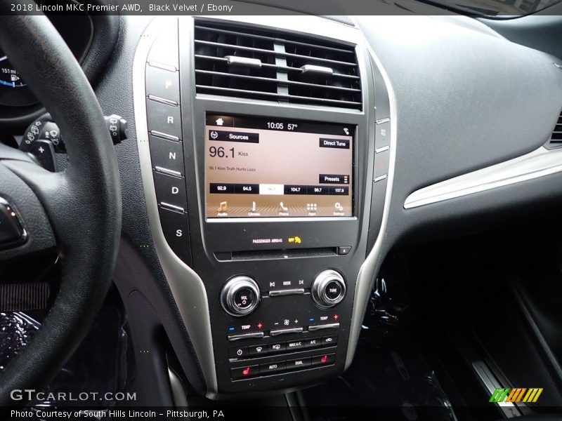Black Velvet / Ebony 2018 Lincoln MKC Premier AWD