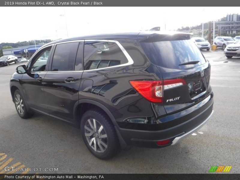 Crystal Black Pearl / Black 2019 Honda Pilot EX-L AWD