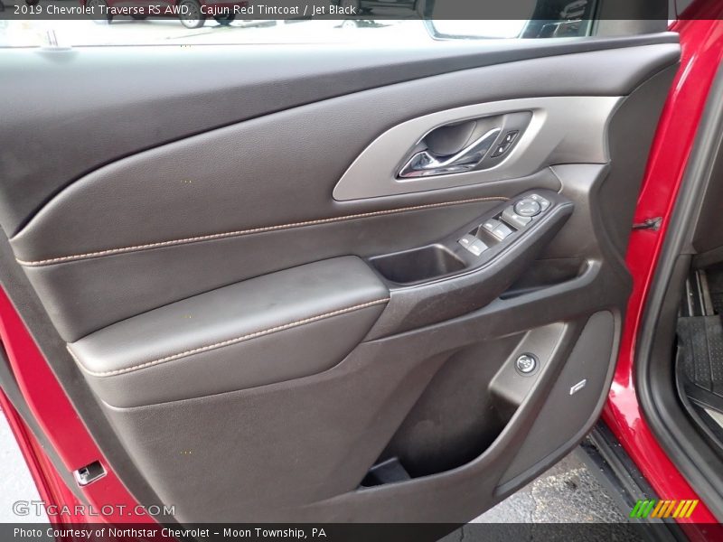 Cajun Red Tintcoat / Jet Black 2019 Chevrolet Traverse RS AWD