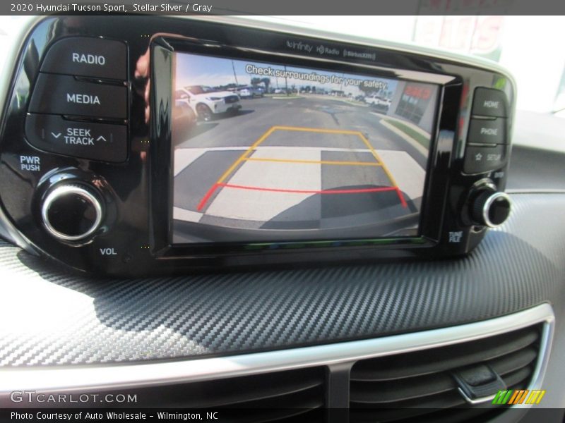 Stellar Silver / Gray 2020 Hyundai Tucson Sport