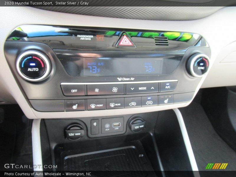 Stellar Silver / Gray 2020 Hyundai Tucson Sport