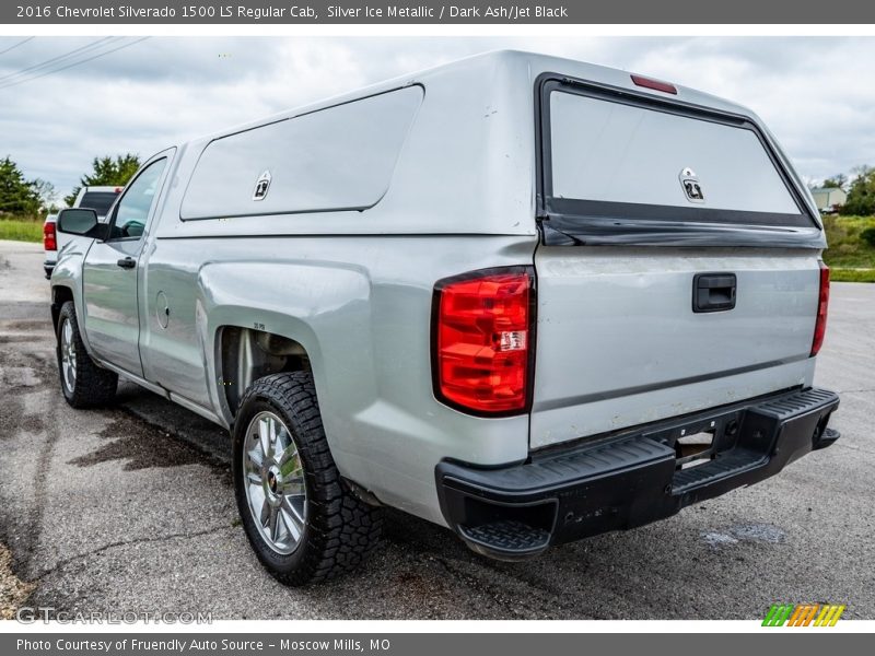 Silver Ice Metallic / Dark Ash/Jet Black 2016 Chevrolet Silverado 1500 LS Regular Cab