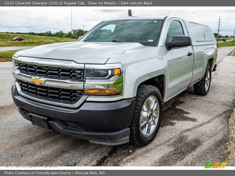 Silver Ice Metallic / Dark Ash/Jet Black 2016 Chevrolet Silverado 1500 LS Regular Cab