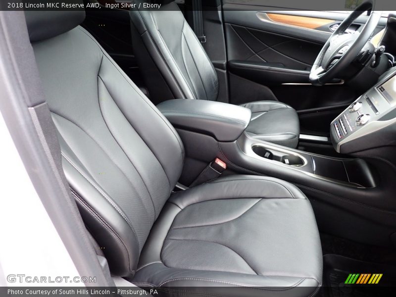 Ingot Silver / Ebony 2018 Lincoln MKC Reserve AWD