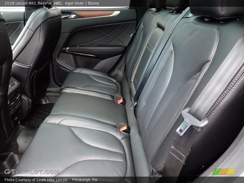 Rear Seat of 2018 MKC Reserve AWD