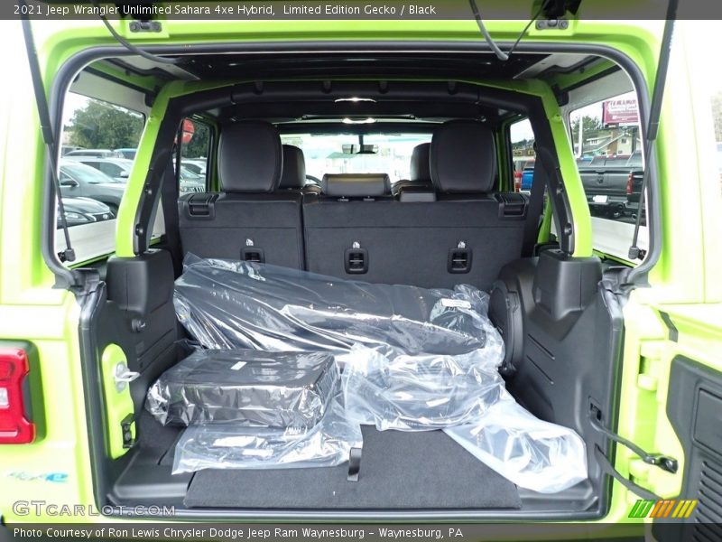  2021 Wrangler Unlimited Sahara 4xe Hybrid Trunk