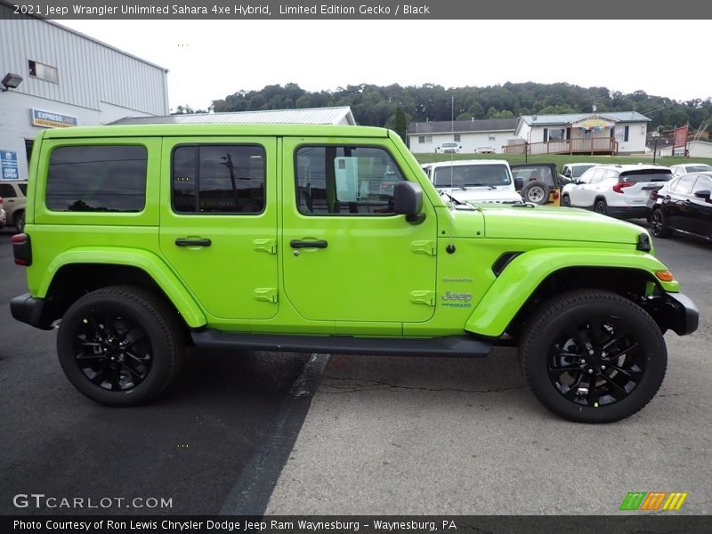  2021 Wrangler Unlimited Sahara 4xe Hybrid Limited Edition Gecko