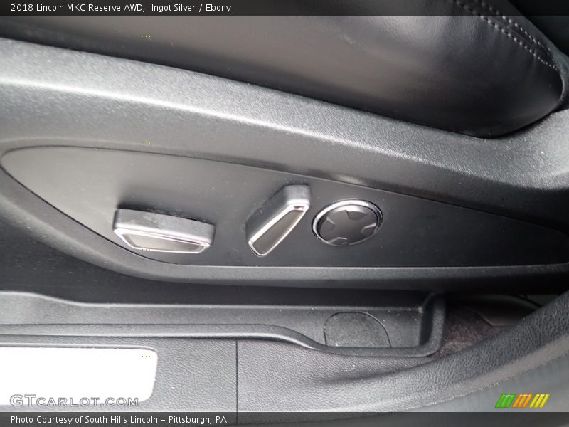 Ingot Silver / Ebony 2018 Lincoln MKC Reserve AWD