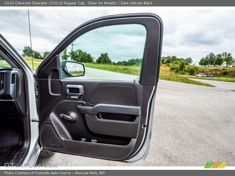 Silver Ice Metallic / Dark Ash/Jet Black 2016 Chevrolet Silverado 1500 LS Regular Cab