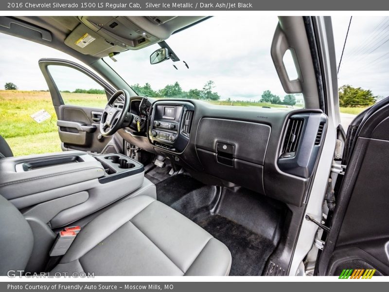 Silver Ice Metallic / Dark Ash/Jet Black 2016 Chevrolet Silverado 1500 LS Regular Cab