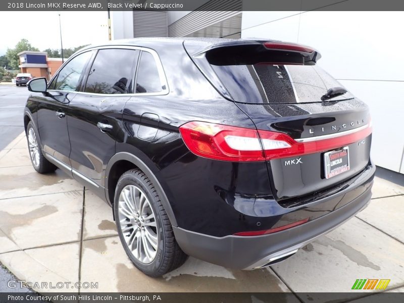 Black Velvet / Cappuccino 2018 Lincoln MKX Reserve AWD