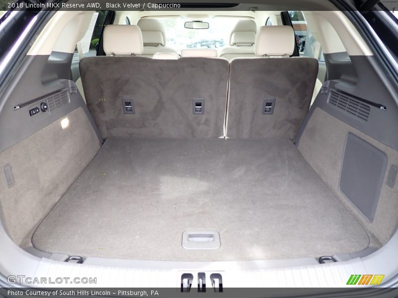 Black Velvet / Cappuccino 2018 Lincoln MKX Reserve AWD