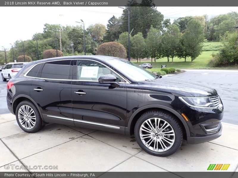Black Velvet / Cappuccino 2018 Lincoln MKX Reserve AWD