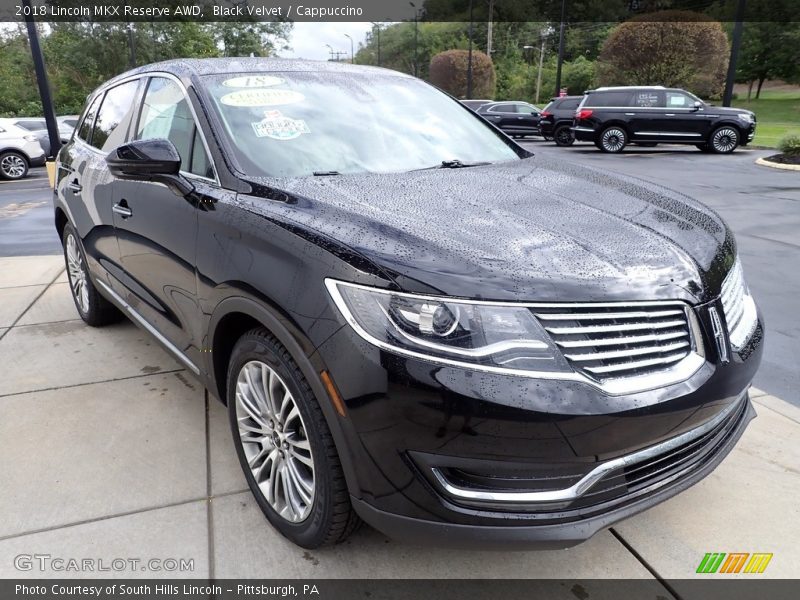 Black Velvet / Cappuccino 2018 Lincoln MKX Reserve AWD