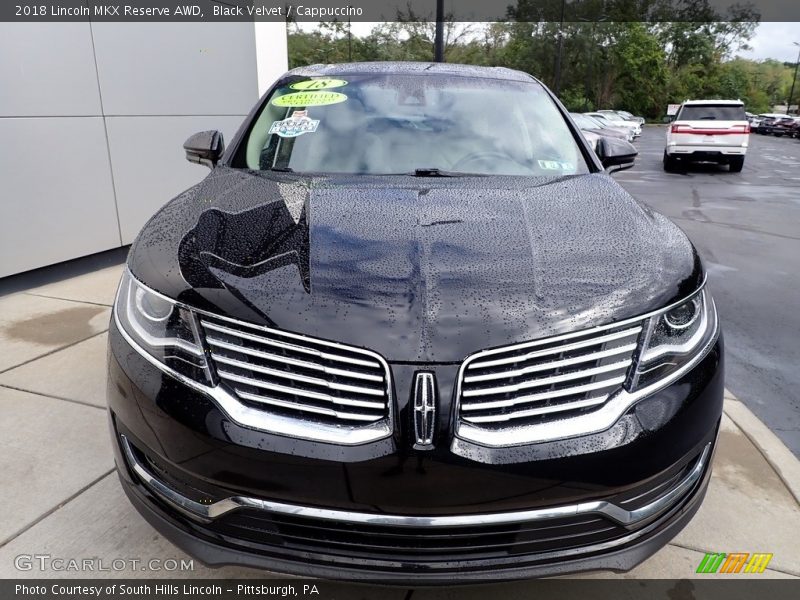 Black Velvet / Cappuccino 2018 Lincoln MKX Reserve AWD