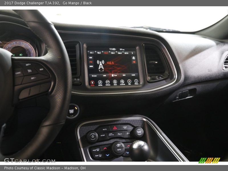 Go Mango / Black 2017 Dodge Challenger T/A 392