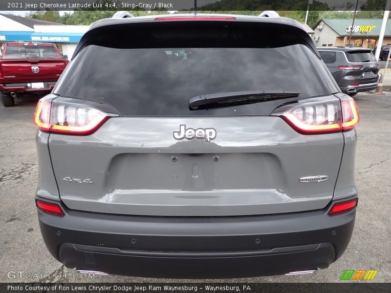 Sting-Gray / Black 2021 Jeep Cherokee Latitude Lux 4x4