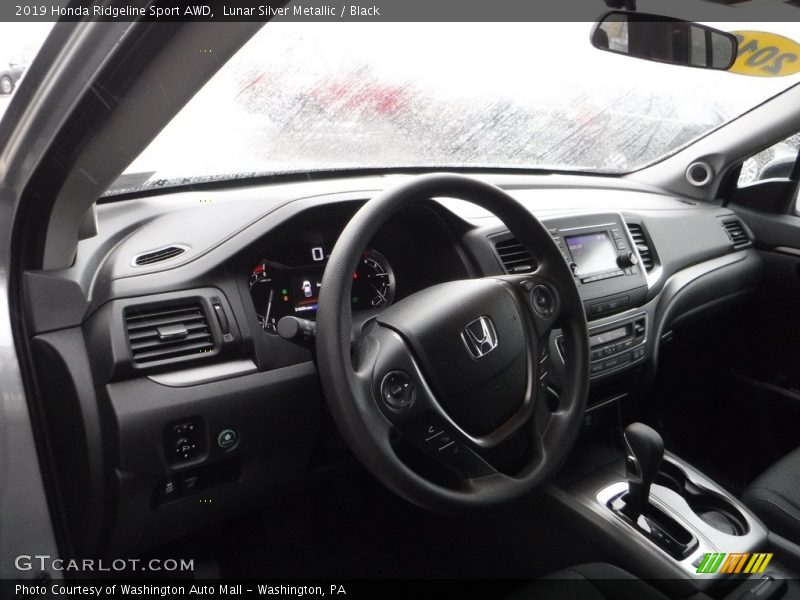 Lunar Silver Metallic / Black 2019 Honda Ridgeline Sport AWD