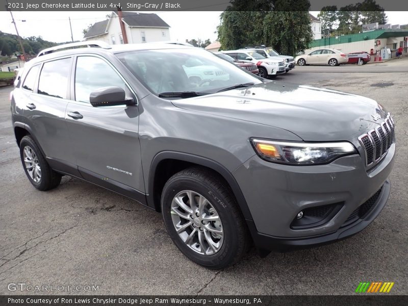Sting-Gray / Black 2021 Jeep Cherokee Latitude Lux 4x4