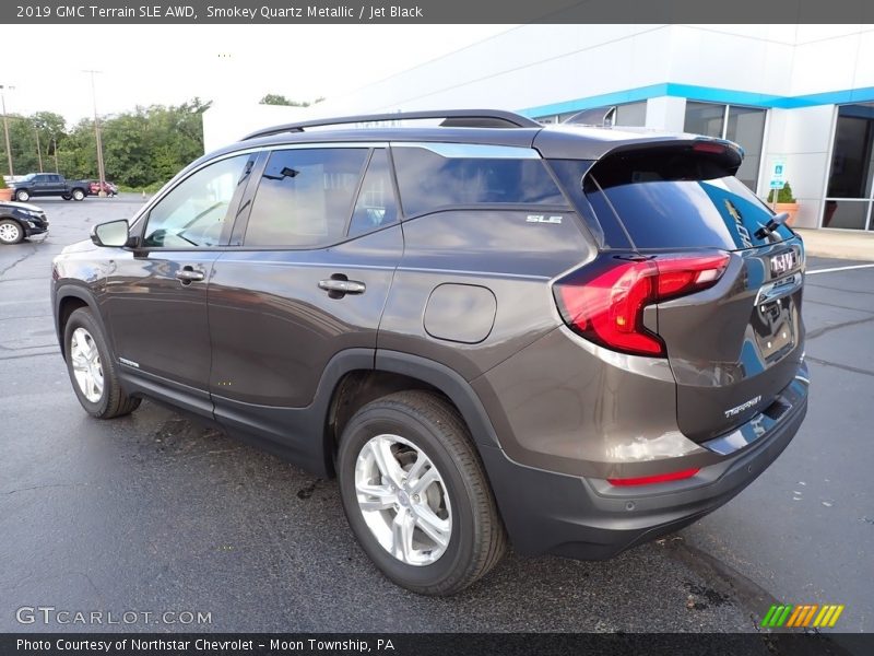 Smokey Quartz Metallic / Jet Black 2019 GMC Terrain SLE AWD