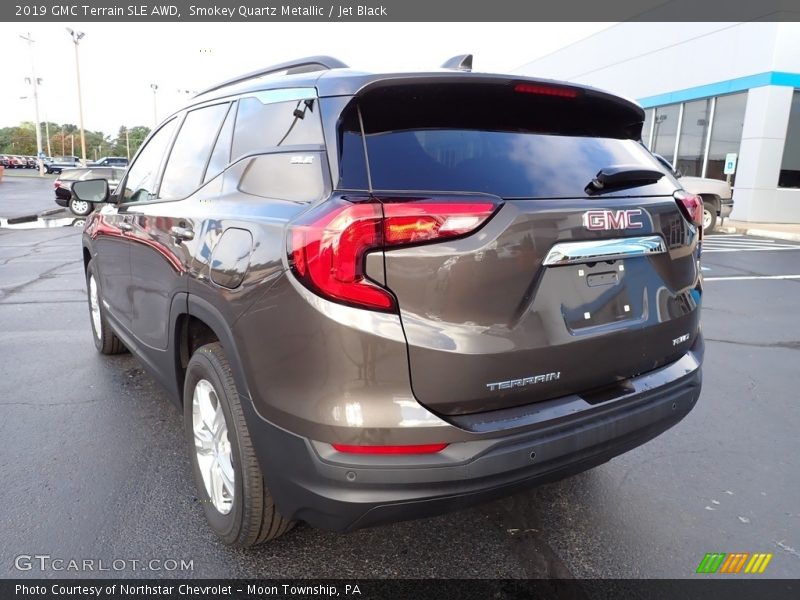 Smokey Quartz Metallic / Jet Black 2019 GMC Terrain SLE AWD