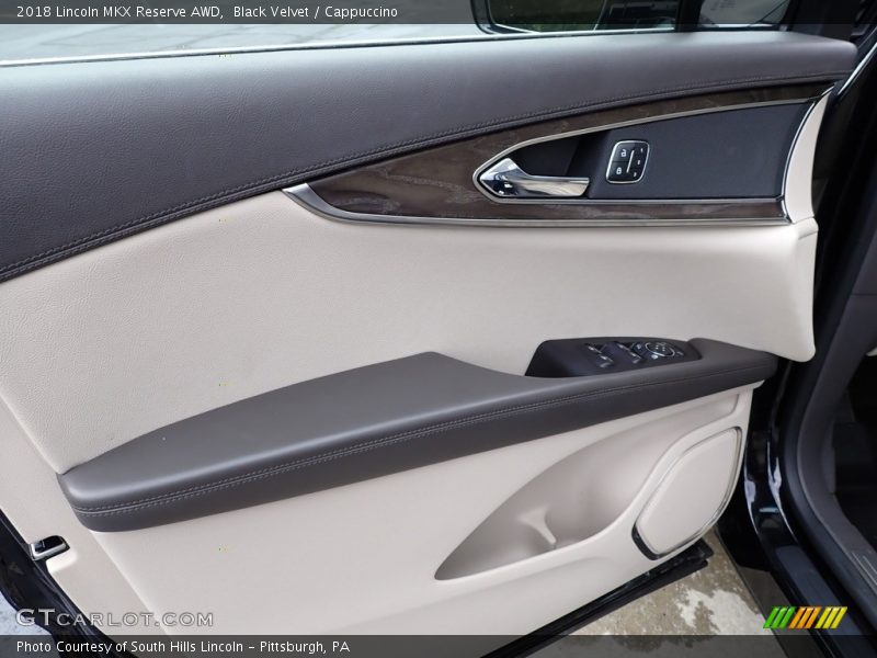 Black Velvet / Cappuccino 2018 Lincoln MKX Reserve AWD