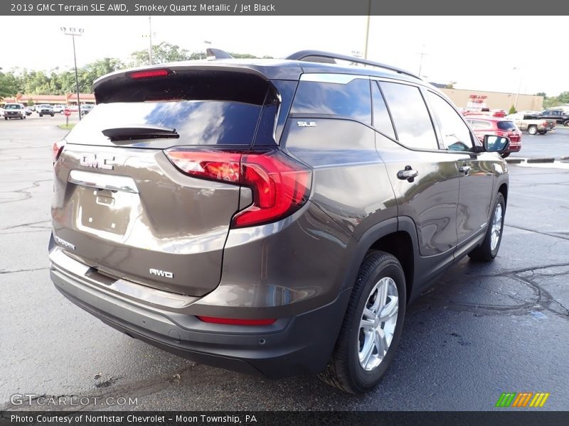 Smokey Quartz Metallic / Jet Black 2019 GMC Terrain SLE AWD