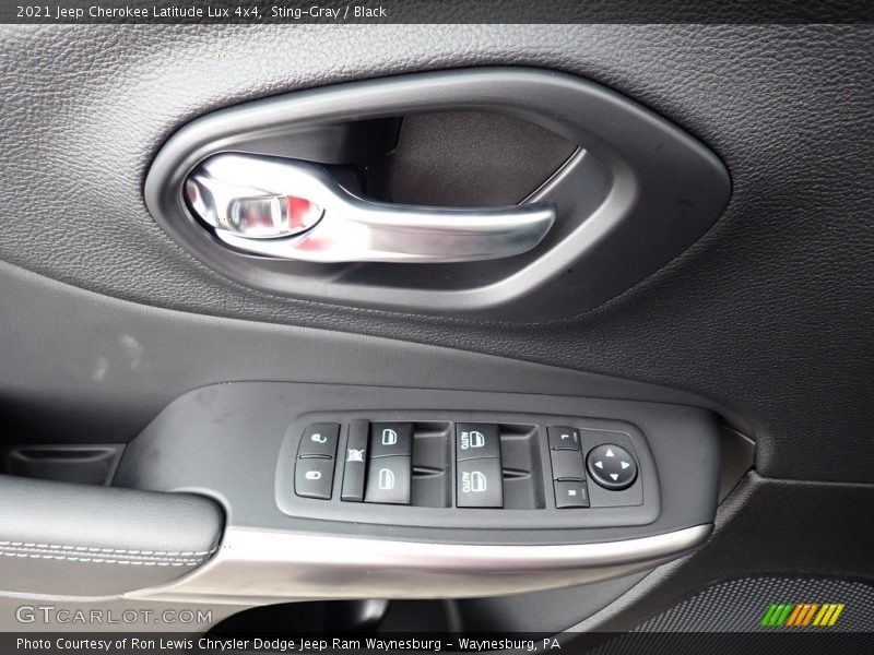 Sting-Gray / Black 2021 Jeep Cherokee Latitude Lux 4x4
