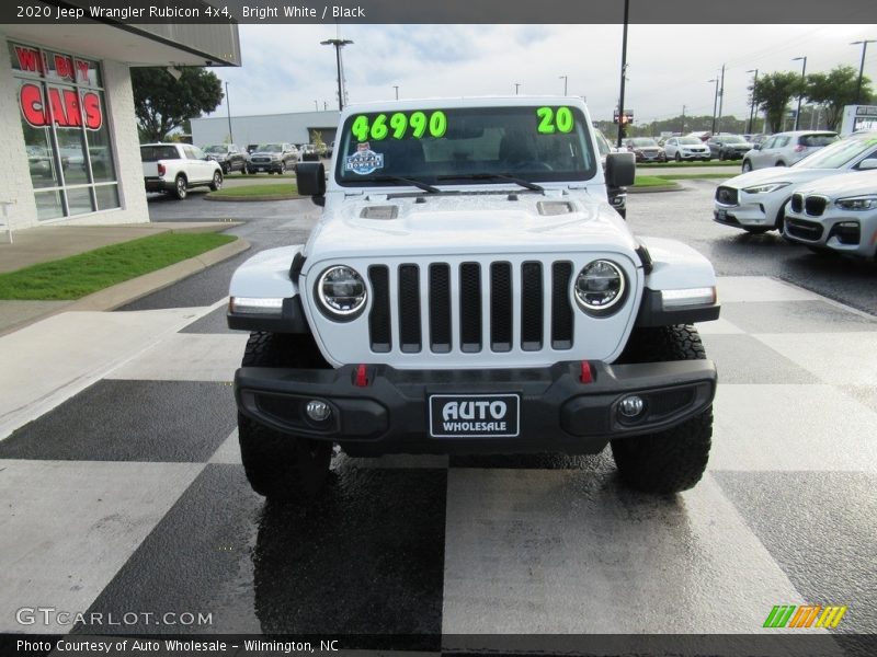 Bright White / Black 2020 Jeep Wrangler Rubicon 4x4
