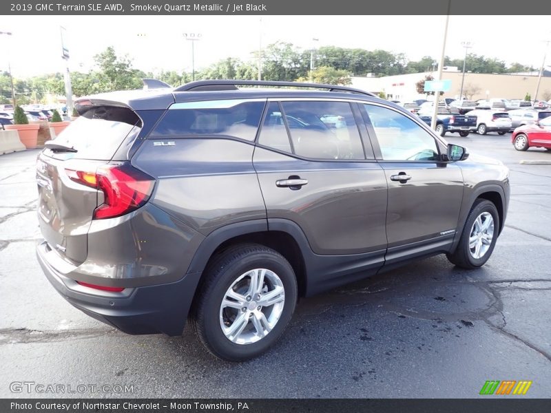 Smokey Quartz Metallic / Jet Black 2019 GMC Terrain SLE AWD