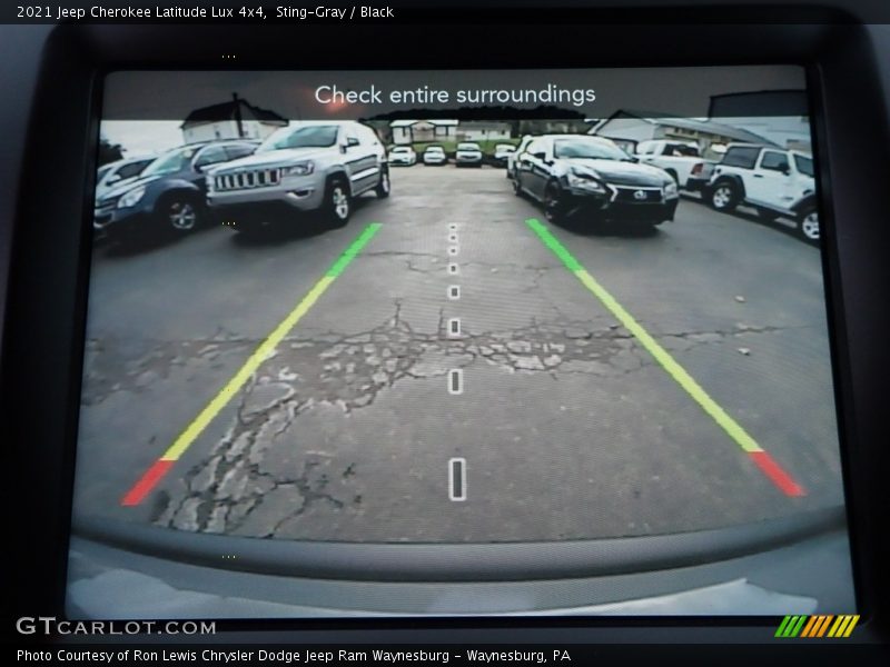 Sting-Gray / Black 2021 Jeep Cherokee Latitude Lux 4x4