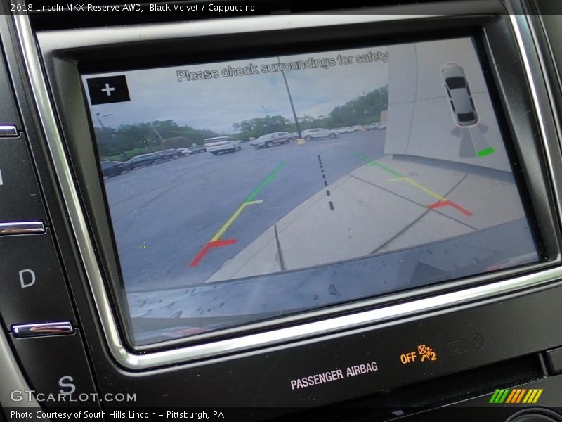 Black Velvet / Cappuccino 2018 Lincoln MKX Reserve AWD