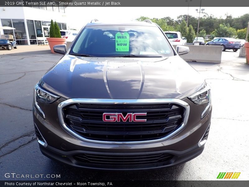 Smokey Quartz Metallic / Jet Black 2019 GMC Terrain SLE AWD