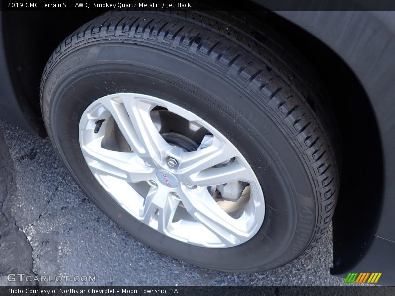 Smokey Quartz Metallic / Jet Black 2019 GMC Terrain SLE AWD