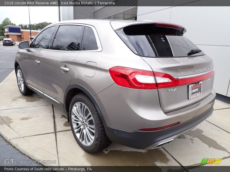 Iced Mocha Metallic / Terracotta 2018 Lincoln MKX Reserve AWD