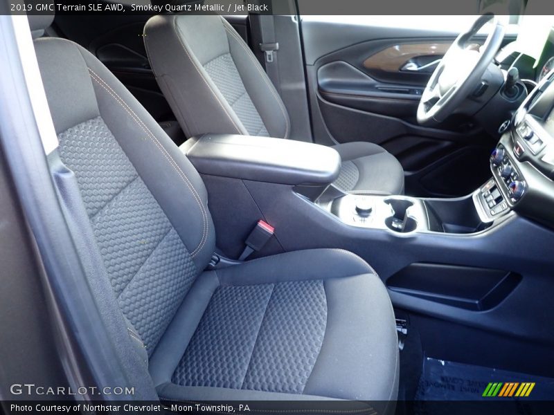 Smokey Quartz Metallic / Jet Black 2019 GMC Terrain SLE AWD