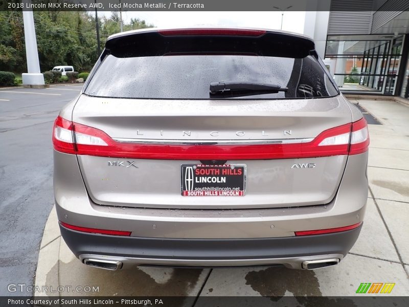 Iced Mocha Metallic / Terracotta 2018 Lincoln MKX Reserve AWD