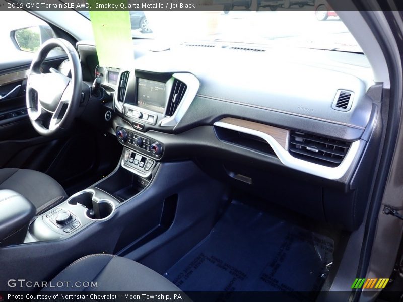 Smokey Quartz Metallic / Jet Black 2019 GMC Terrain SLE AWD