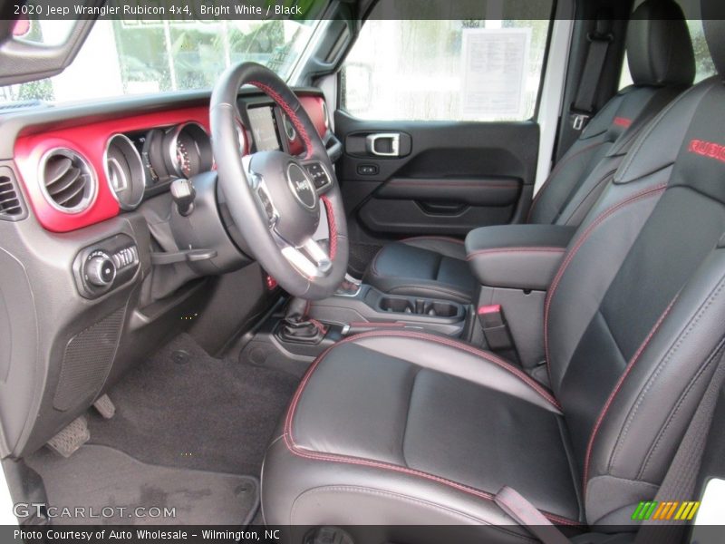 Bright White / Black 2020 Jeep Wrangler Rubicon 4x4