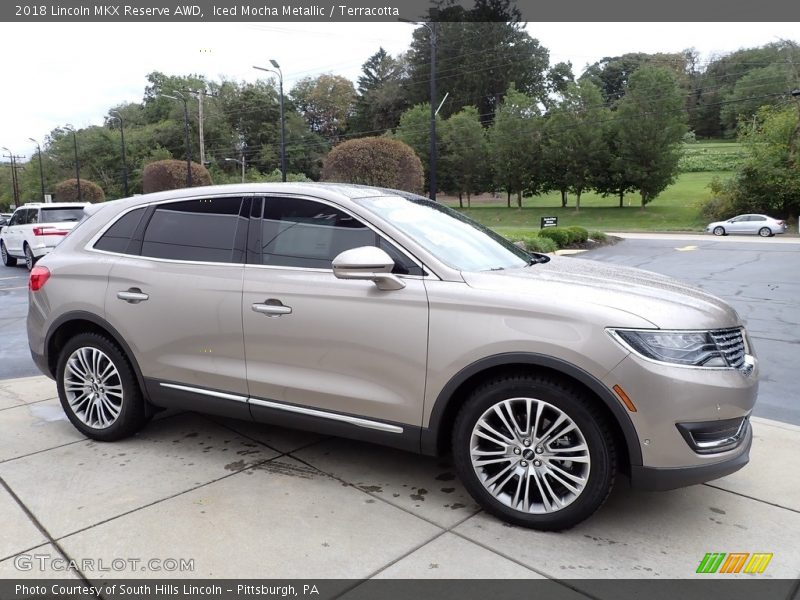 Iced Mocha Metallic / Terracotta 2018 Lincoln MKX Reserve AWD