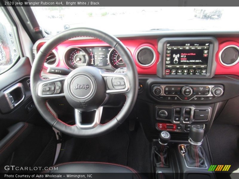 Bright White / Black 2020 Jeep Wrangler Rubicon 4x4