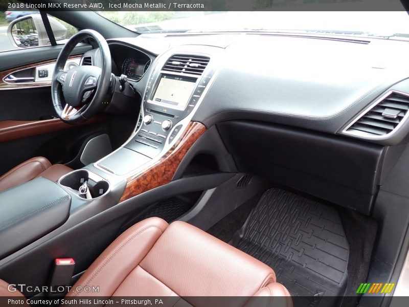 Iced Mocha Metallic / Terracotta 2018 Lincoln MKX Reserve AWD
