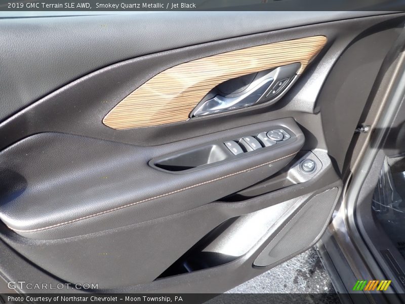 Smokey Quartz Metallic / Jet Black 2019 GMC Terrain SLE AWD