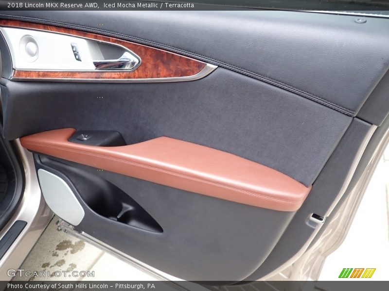 Iced Mocha Metallic / Terracotta 2018 Lincoln MKX Reserve AWD