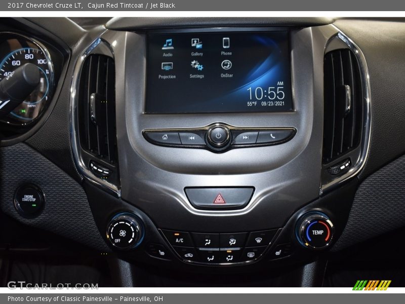 Cajun Red Tintcoat / Jet Black 2017 Chevrolet Cruze LT
