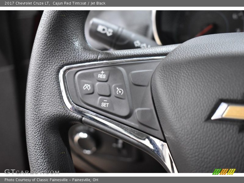 Cajun Red Tintcoat / Jet Black 2017 Chevrolet Cruze LT