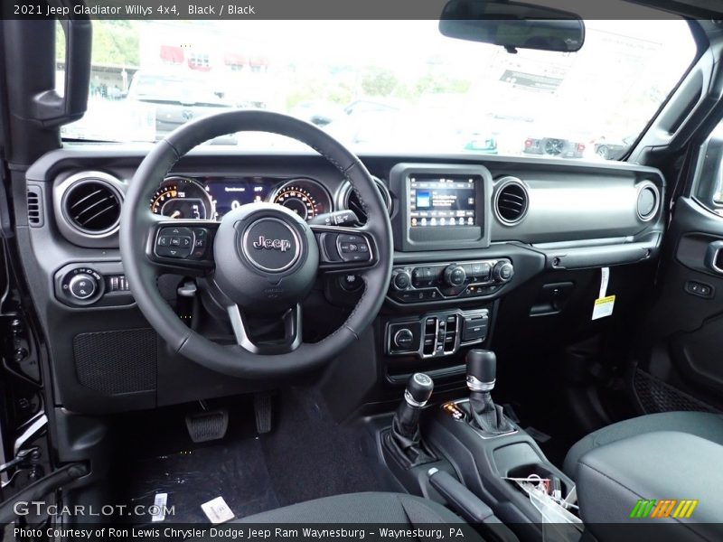 Black / Black 2021 Jeep Gladiator Willys 4x4